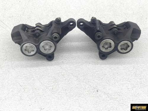 02-09 YAMAHA ROAD STAR XV1700PC WARRIOR RIGHT LEFT FRONT BRAKE CALIPER SET PAIR