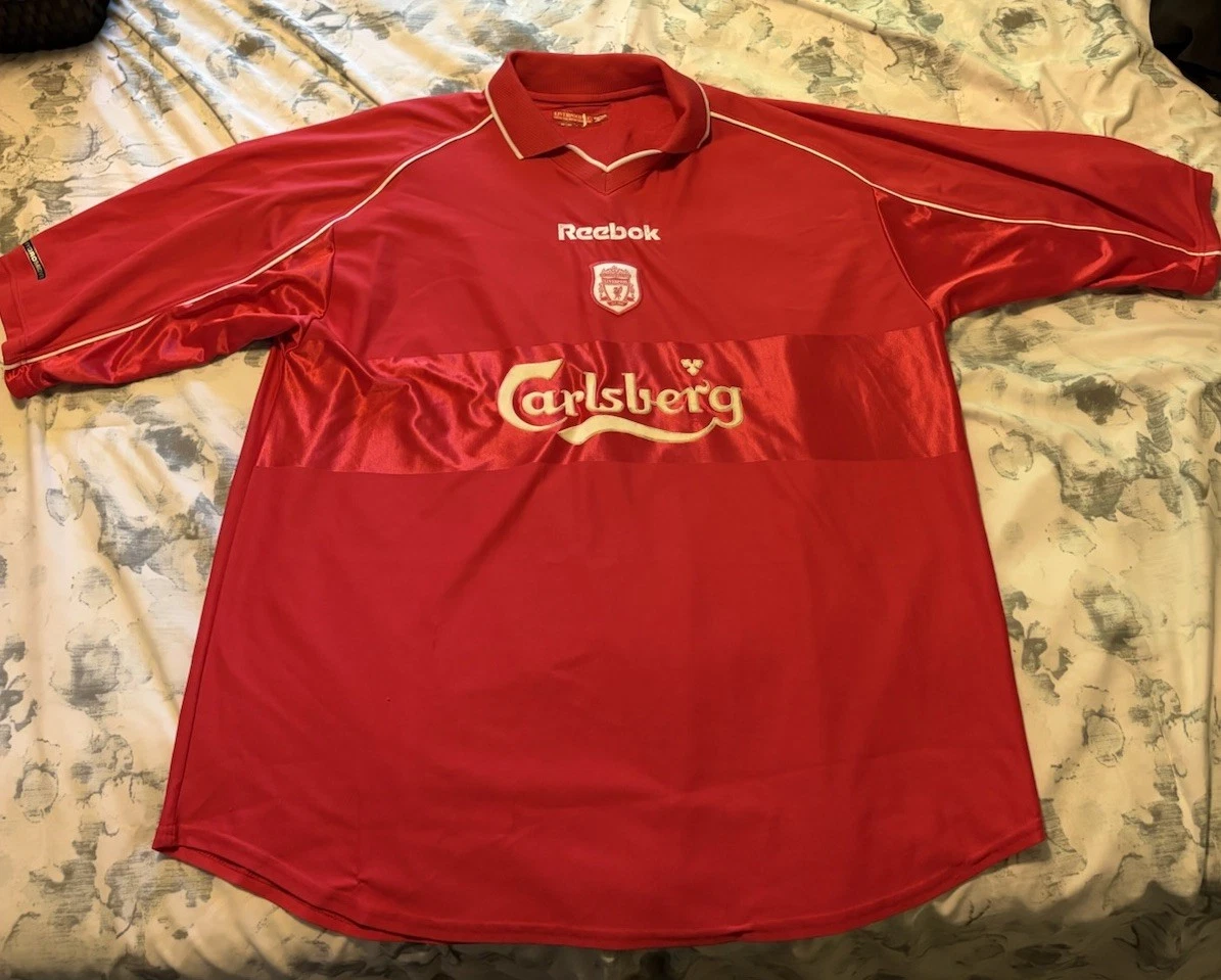 Preços baixos em Reebok Liverpool Clube Internacional Camisas de