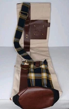 Liberty Mutual Invitational Practice Par 3 Carry Sunday Golf Bag Canvas Leather