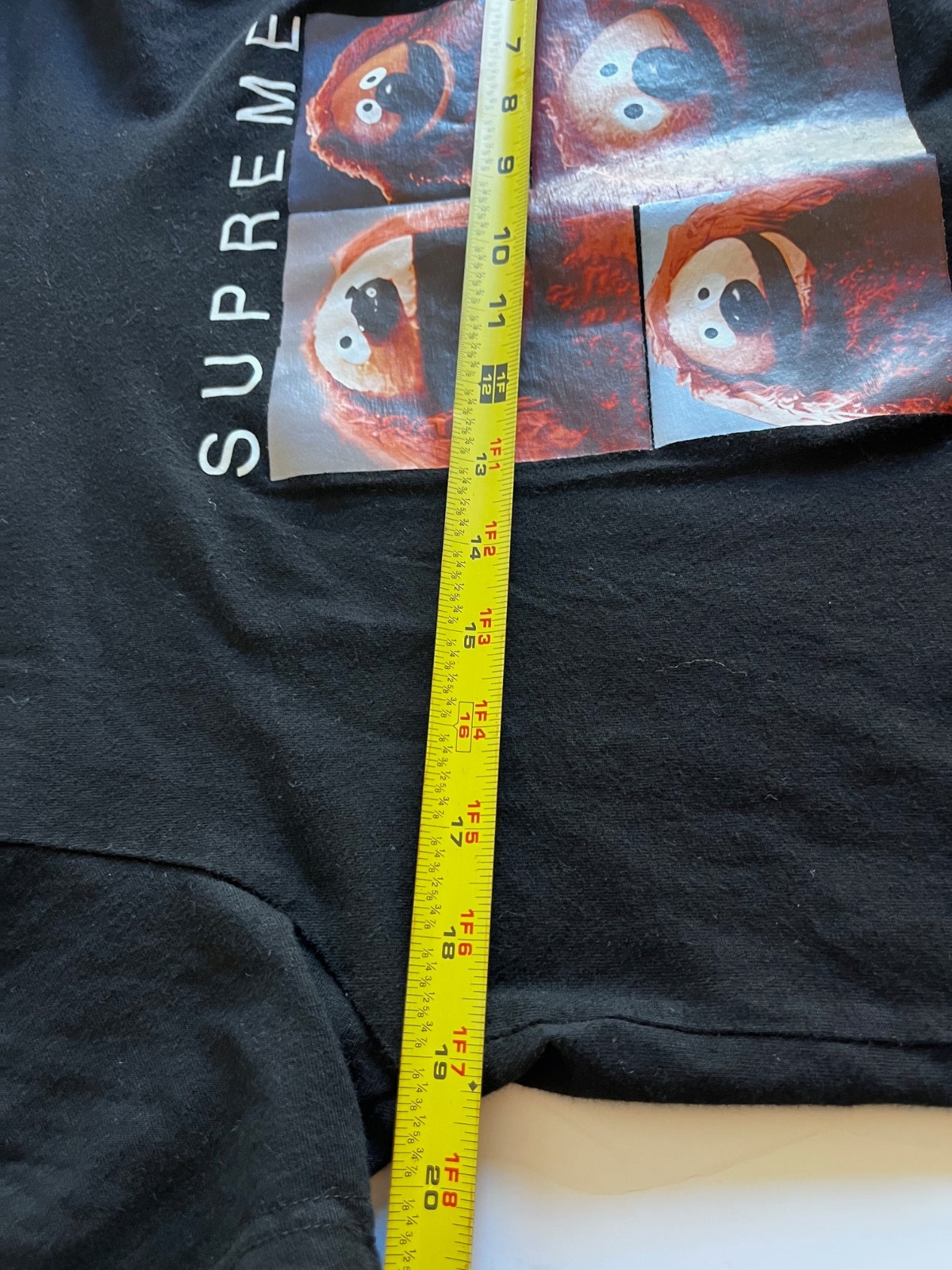Supreme Rowlf  The Muppets Tee Shirt In Black Cotton Size Medium thumbnail 4