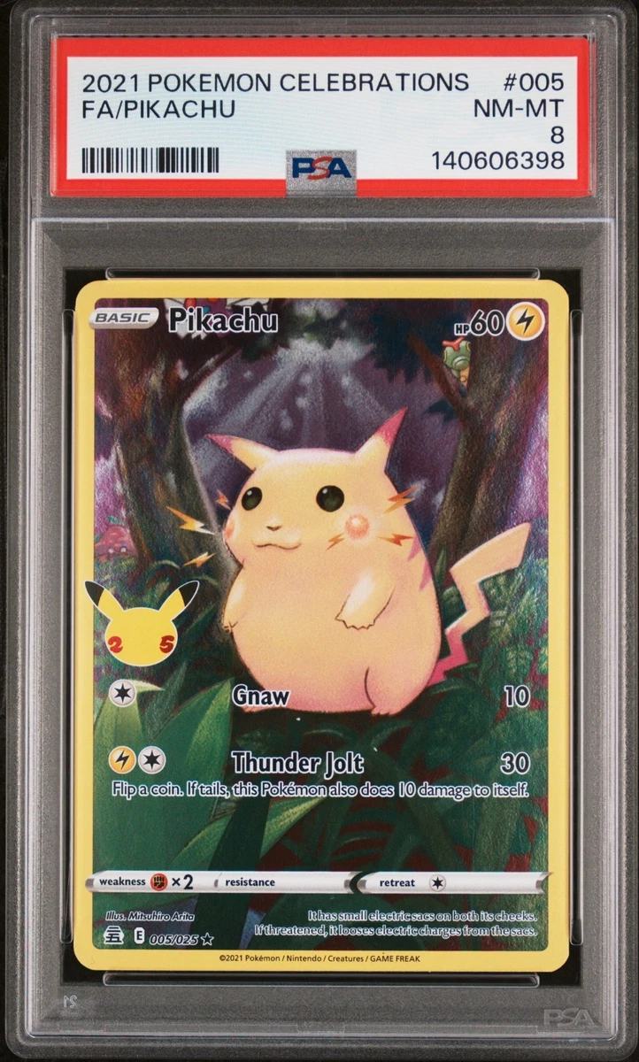 Pokémon TCG 8 级皮卡丘个人收藏卡牌游戏卡| eBay