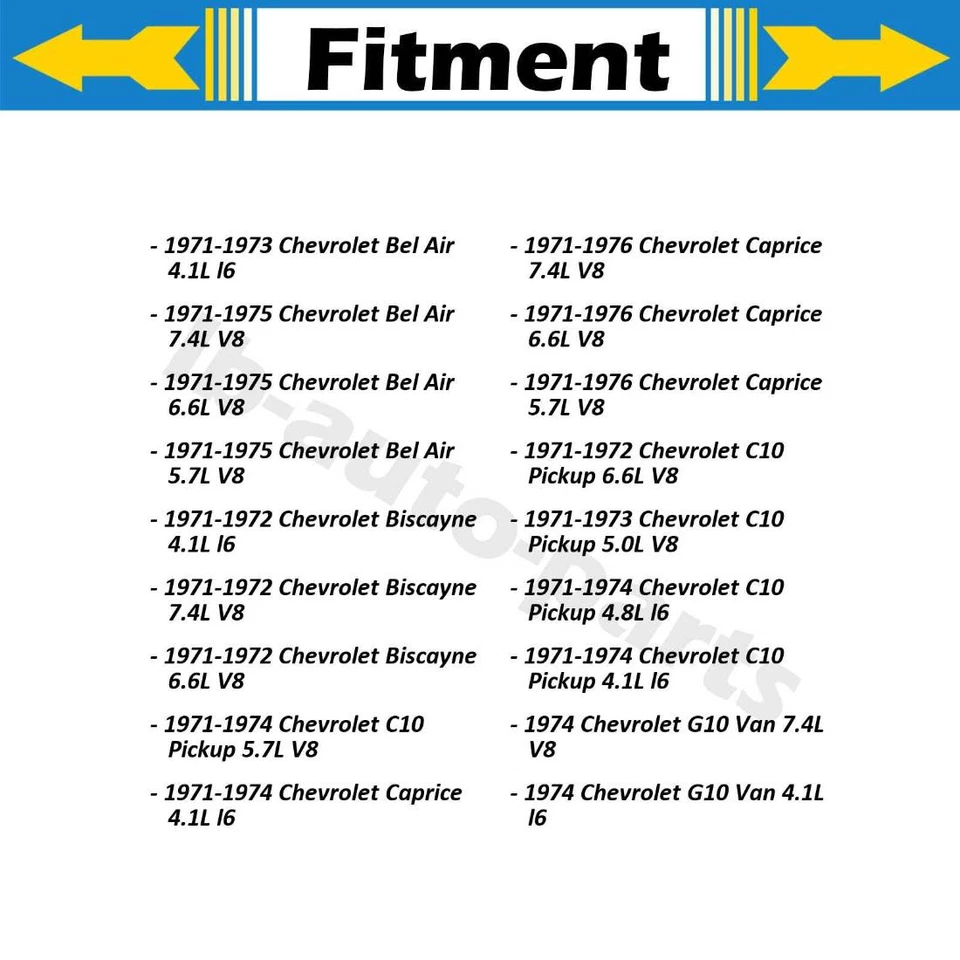 2x Pinzas de freno delanteras Nugeon para Chevrolet C10 1975 1976 1977 1978 4,8 L Foto 2 de 4