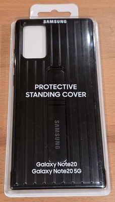 Original Samsung Galaxy Note 20 Protective Standing Cover EF-RN980CB Schwarz