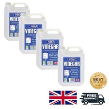 5L Pack of Pride White Vinegar - Versatile Eco-Friendly Cleaner & Stain Remover 8.40 per litre