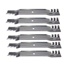 6-Pack Mower Blades Fits Cub Cadet MTD 742-04244, 942-04290 for 46" Deck