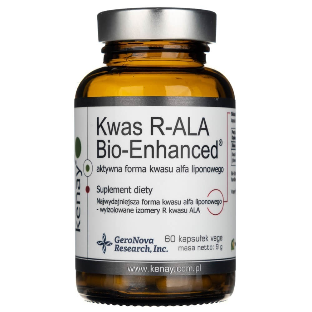 Kenay R-ALA Acide Bio-Enhanced® excellence scientifique mitochondriale 60 capsules