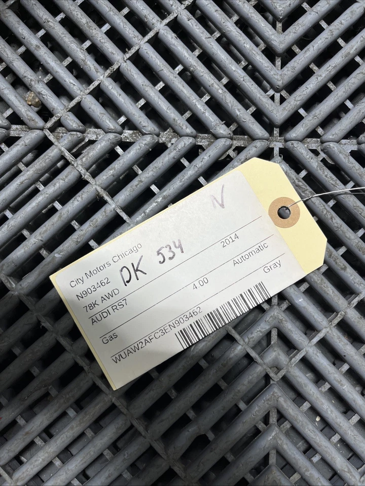 Cojinete de buje trasero izquierdo para conductor Audi RS7 2012-2017 8R0505435C 78 k millas OEM Foto 2 de 4