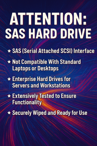 Dell Certified 1.8TB 2TRM4 SAS 2.5" 12Gb/s Server Hard Drive AL14SEB18EQY - Afbeelding 2 van 4
