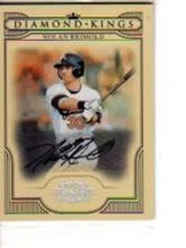NOLAN REIMOLD 2008 DONRUSS THREADS DIAMOND KINGS SIGNATURE AUTO /500