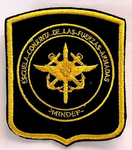 PÉROU PATCH #079 FORCES ARMÉES ÉCOLE MIXTE DES FORCES ARMÉES - Photo 1/2