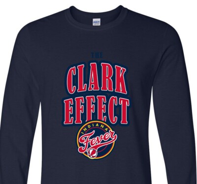 Clark Effect - Clark - 22 - Indiana Fever  - Unisex - Best Seller - Long Sleeve