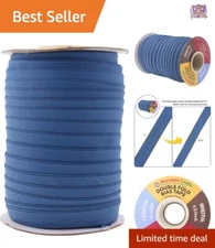 55 Yds Denim Double Fold Bias Tape - Quality Binding for Sewing Projects