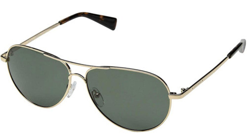 COLE HAAN POLARIZED AVIATOR SUNGLASSES Tortoise & Gold  display picture 1