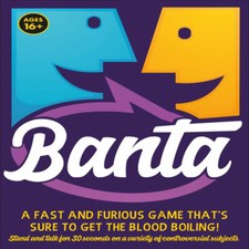 Banta Game Adult Fun Banter Festive Christmas Drinks Party Drinking Game Gift