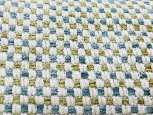 Cowtan & Tout Green Basketweave Upholstery Fabric- Como Verde 1.35 yds 11264-06 - Afbeelding 1 van 2