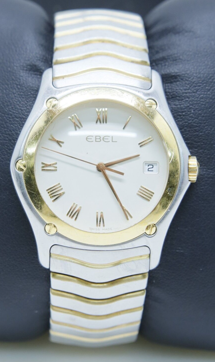 Ebel Classic Wave E1187F41 18k Yellow Gold Steel Swiss Quartz