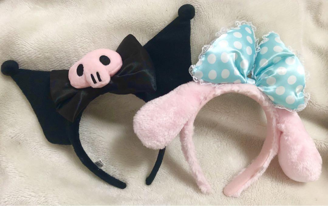 Sanrio Puroland Kuromi Headband Sanrio Puroland Kuromi Headband like new | Mercari main image 3