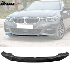 Fits 19-22 BMW G20 3 Series M-Tech M Sport 4-Door Front Bumper Lip Spoiler - PU