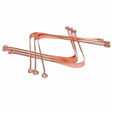 Copper Tongue Cleaner Scraper - Pack of 6 - Hygenic Good for Health .