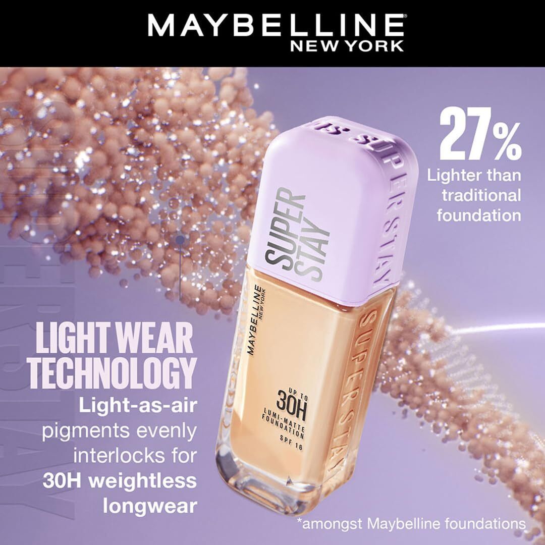 Maybelline New York Super Stay Lumi Matte Liquid Foundation | 125, 35ml Maybelline New York Super Stay Lumi Matte Liquid Foundation | 125, 35ml