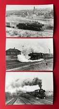 3 x DDR Eisenbahn Foto 1983/86 Dampflok BR 50 3551-4 in Zwickau    ( 130611