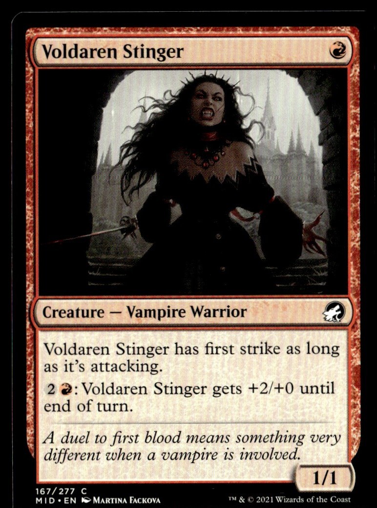 2021 Innistrad: Midnight Hunt Voldaren Stinger Expansion/Common #167