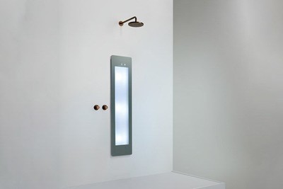 Lampada a infrarossi naturale Solarium + Luce UV Grigia Sunshower Plus M M0600-M