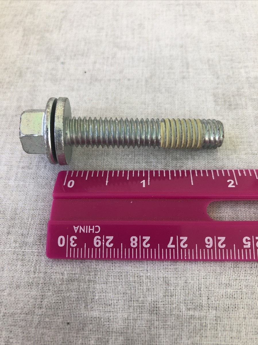3点 Genuine Harley Davidson Screw, Hex Flange w/washer & patch lock