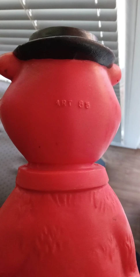 Yogi Bear ART 85 BISERKA YUGOSLAVIA Rubber Toy 9.65 " RARE - Image 3 of 4