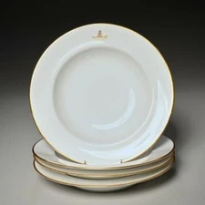 Copeland England T Goode London Rimmed Soup Bowls 10" Set of 4