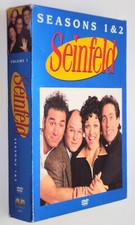SEINFELD SEASONS 1 & 2 DVD Jerry Elaine George Kramer Classic TV Sitcom FS CC NR