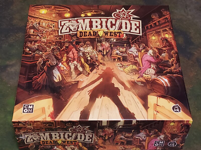 ZCW003 Dead West Extras Expansion - Zombicide Undead or Alive Kickstarter New!
