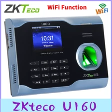 ZKTeco U160 Biometric Fingerprint Time Attendance Time Clock Time Recorder WiFi