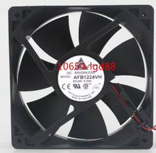 For 1Pcs DELTA AFB1224VH 12cm 24V 0.35A 12025 Cooling fan 2pin  9
