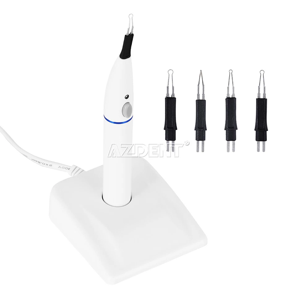 AZDENT Dental Endodontic Cordless Gutta Percha Tooth Gum Cutter+4pcs Tips USA - Image 2 of 4