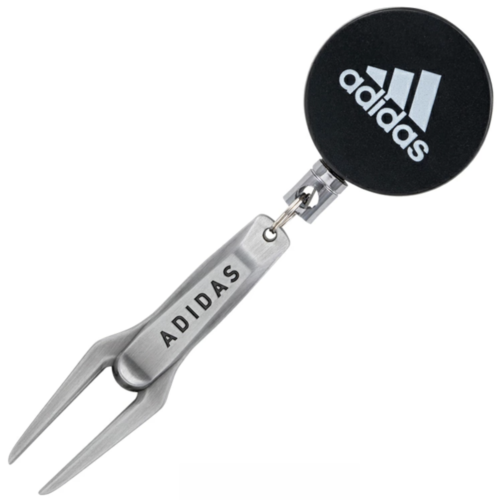 Adidas Japan Golf Ball Green Fork Divot Tool ADF-917 Silver - Afbeelding 1 van 1