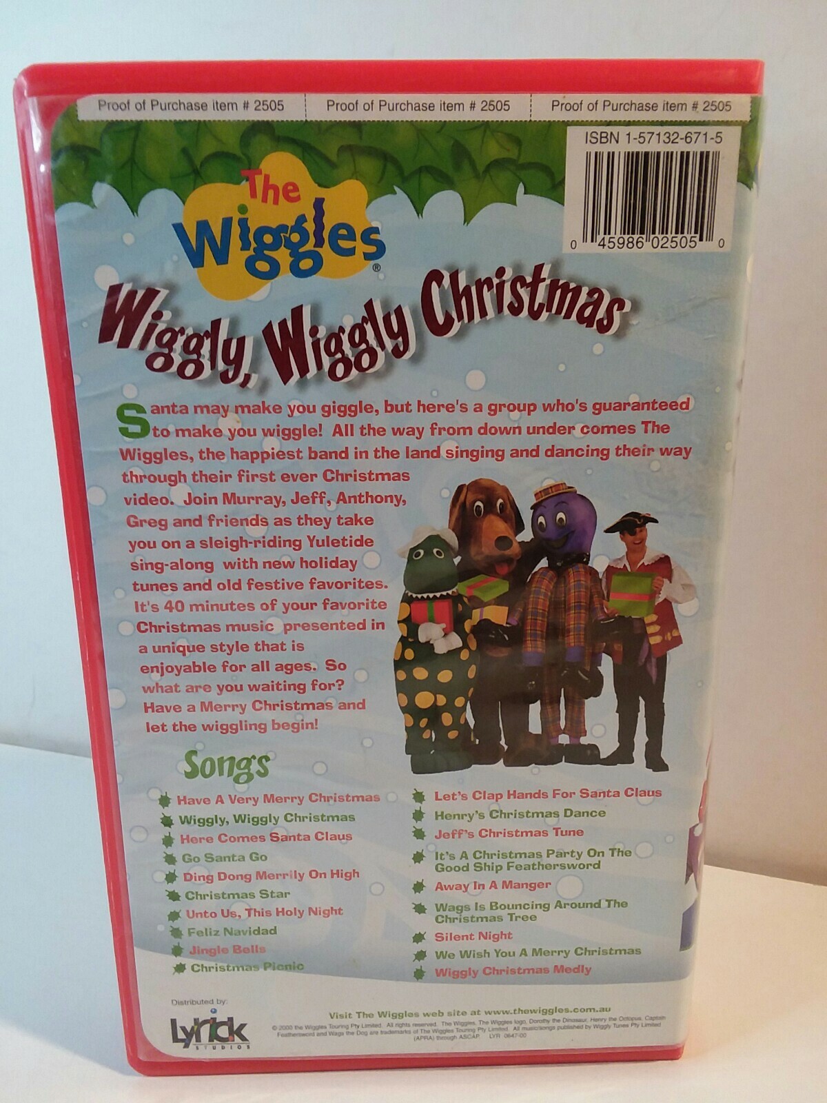 Wiggles The Wiggly Wiggly Christmas VHS Grelly USA wiggles-the-wiggly-wiggly-christmas-vhs-grelly-usa