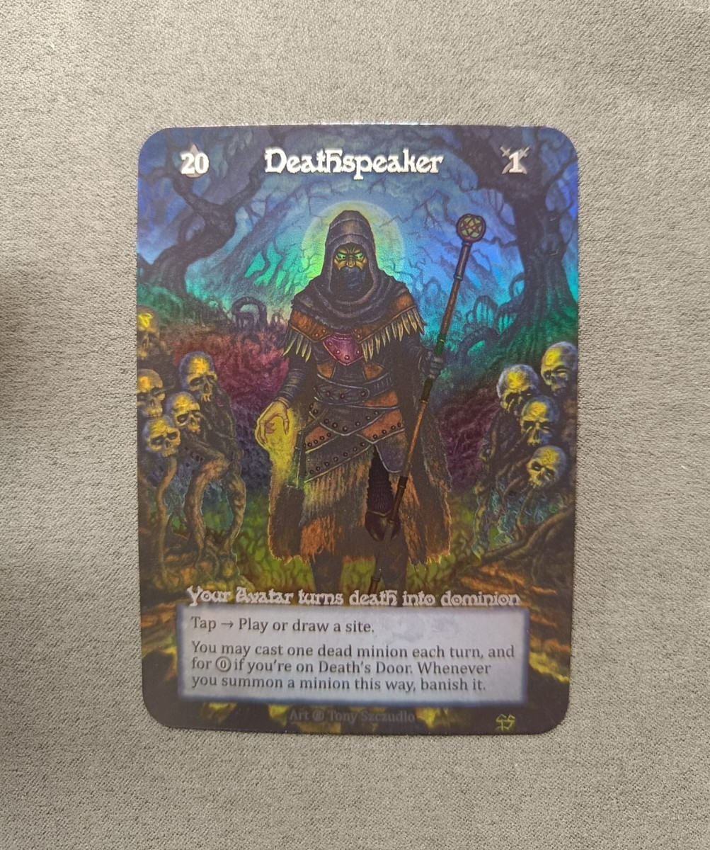 SORCERY TCG DEATHSPEAKER [FOIL]販売中！ sorcery tcg deathspeaker ⭐︎foil⭐︎