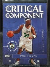 PAUL PIERCE 2005-06 TOPPS CRITICAL COMPONENT CELTICS