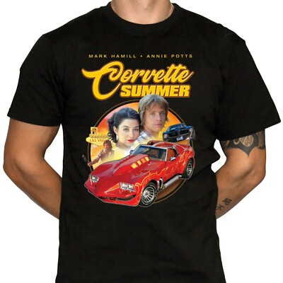 Corvette Summer T-Shirt - Cult Classic Car Movie - 1970s Muscle Car Movie