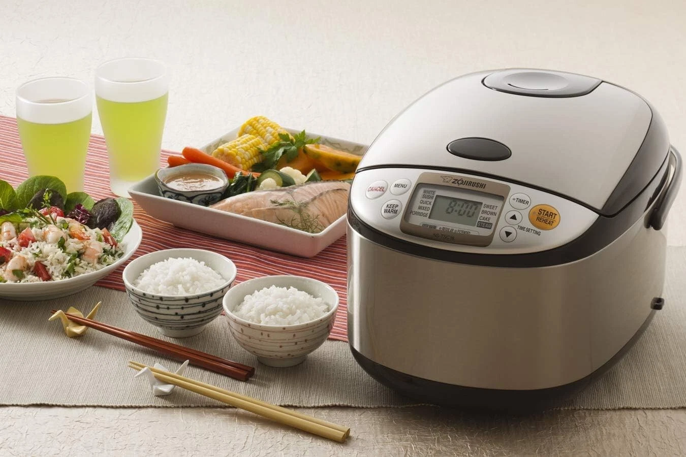 Zojirushi NSTSC18 10 Cups Micom Rice Cooker & Warmer NEW NS-TSC18