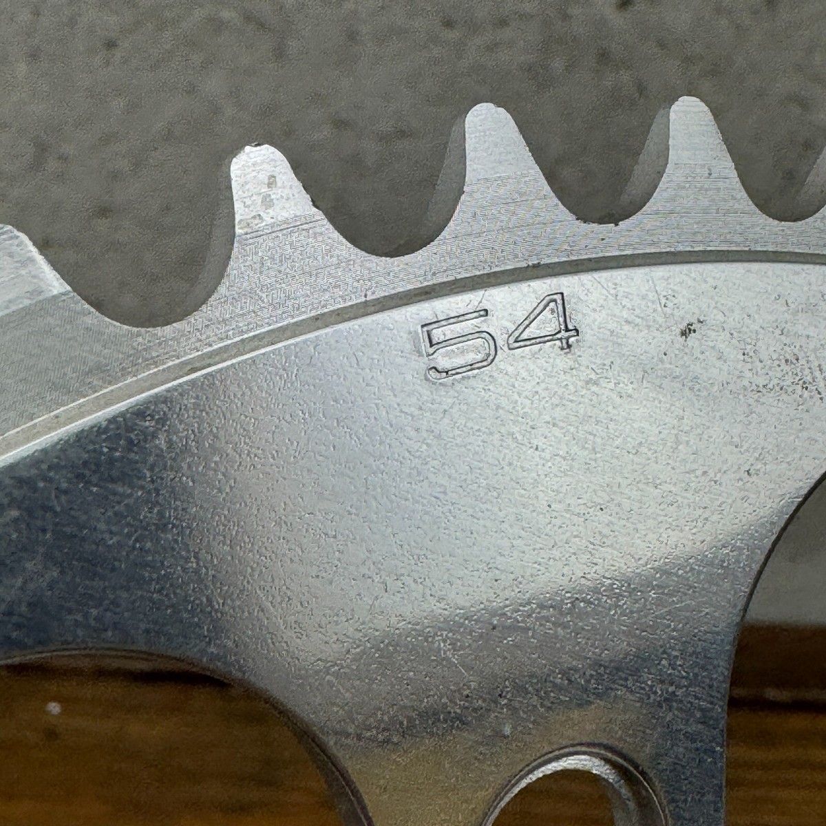 Vintage Shimano Dura Ace NJS Chainring 54 Tooth 144 BCD NOS