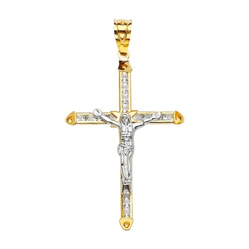 Galaxie By Elgin Cross Pendant Necklace Watch Women Gold  display picture 2