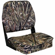 Wise Hunting/Fishing Low Back Fold-Down Seat, Realtree Max 5 Camo