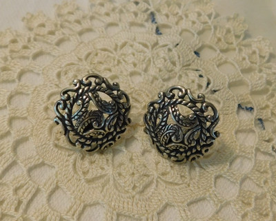 Carolyn Pollack Relios Sterling Silber Ohrringe CP 925