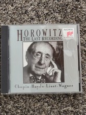 Vladimir Horowitz The Last Recording CD Sony Classical Chopin Haydn Liszt Wagner