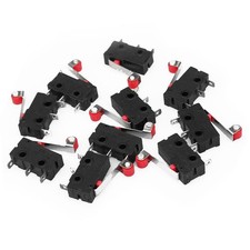 HiLetgo 10pcs Micro Limit Switch KW12-3 AC 250V 5A SPDT 1NO 1NC Micro Switch Nor