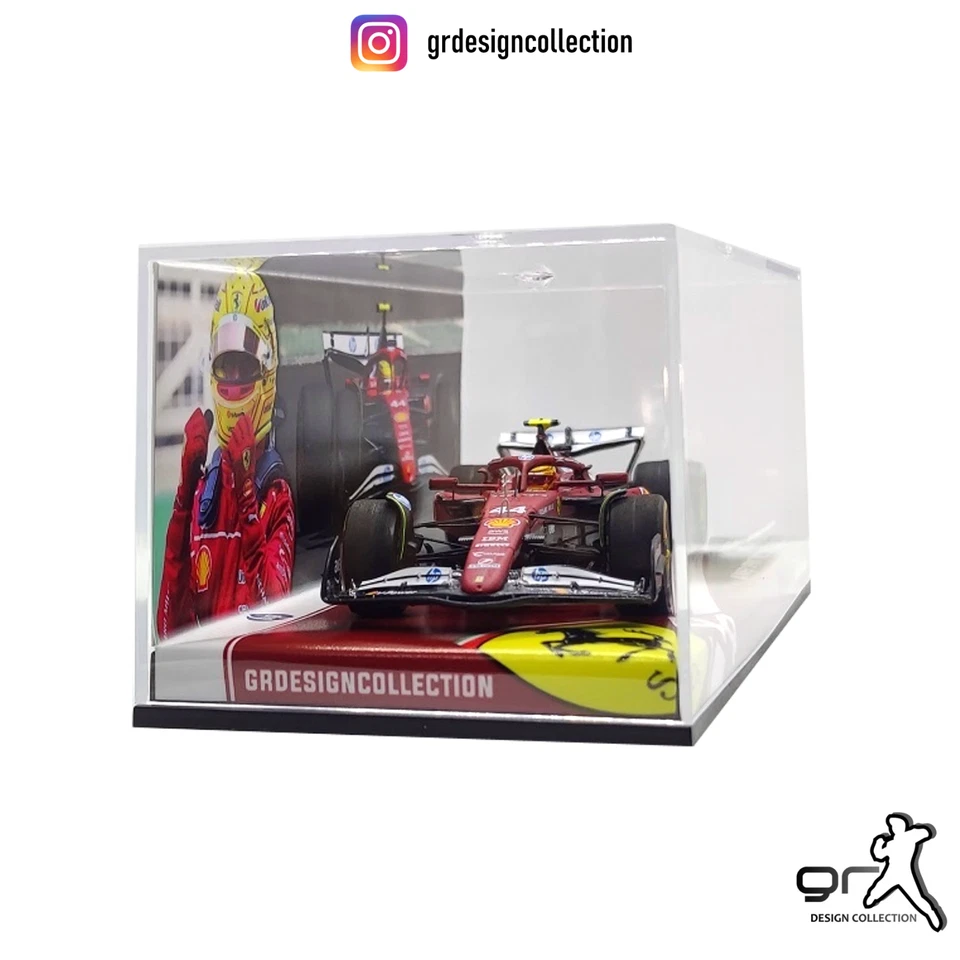 Lewis Hamilton - Ferrari SF25 - F1 Sprint Race Chinese GP 2025 / LookSmart 1:43 - Immagine 4 di 4