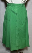Vintage Retro Koret Green Size 6 Skirt USA Made