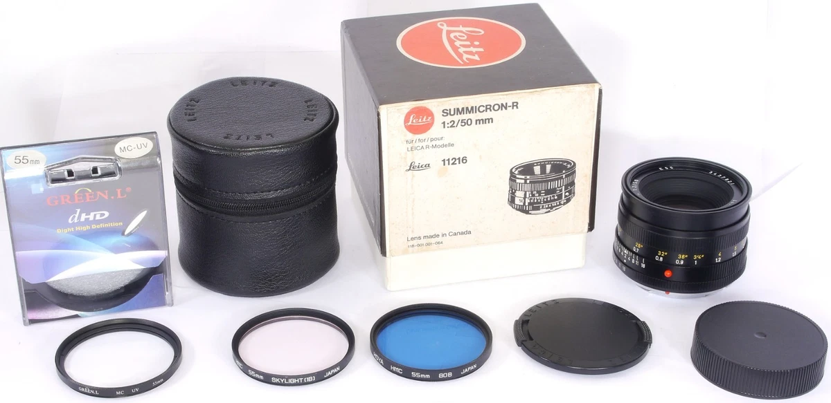 Leica SUMMICRON-R 50mm Focal Camera Lenses for sale | eBay UK